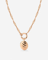 Serenity Singapore Chain Necklace Set Roségold