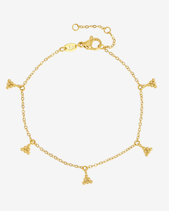 Tiny Beads Bracelet Gold