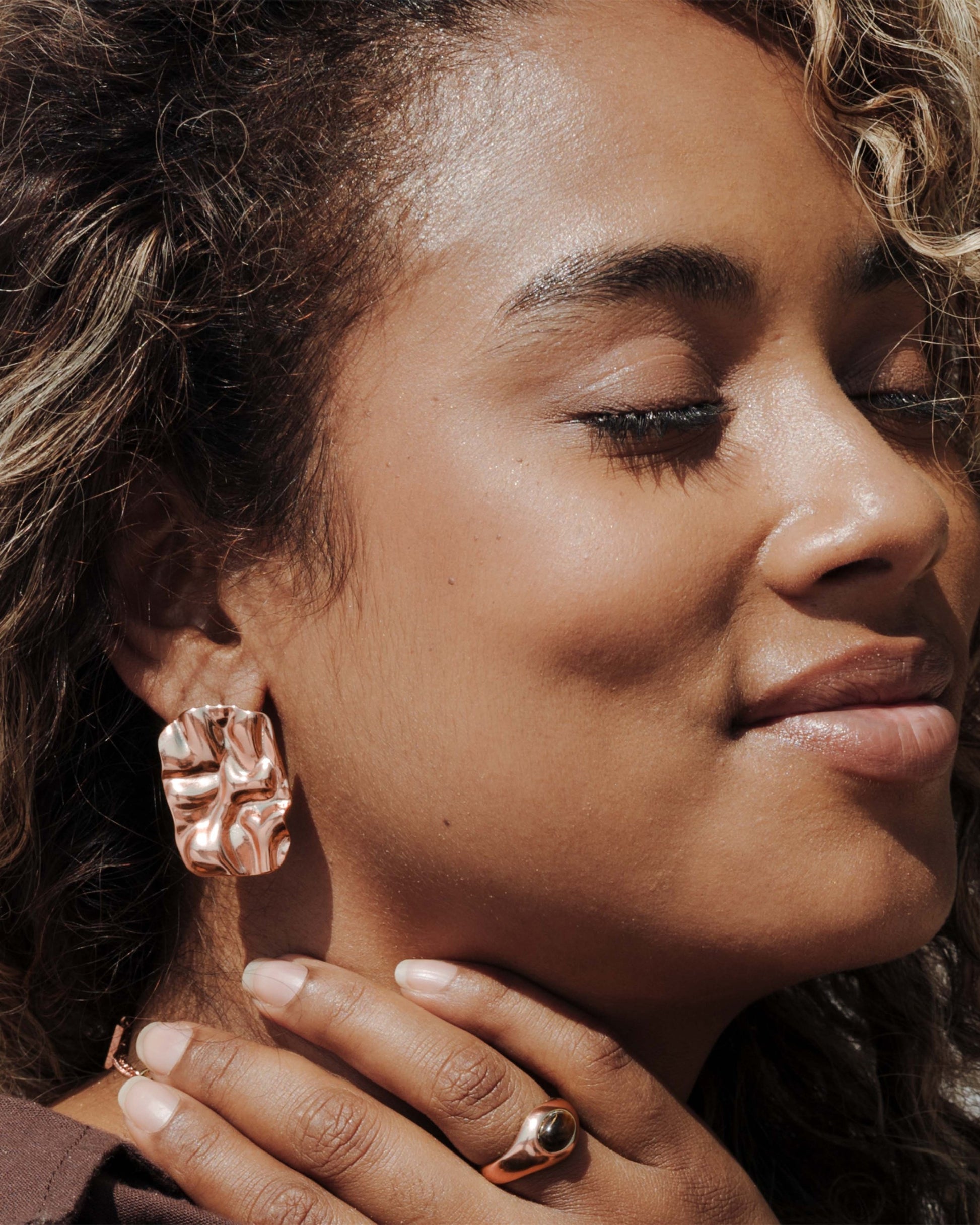 Fata Morgana Studs Roségold