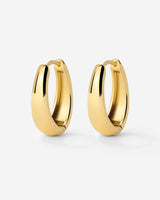 Seeker Hoops Small Gold