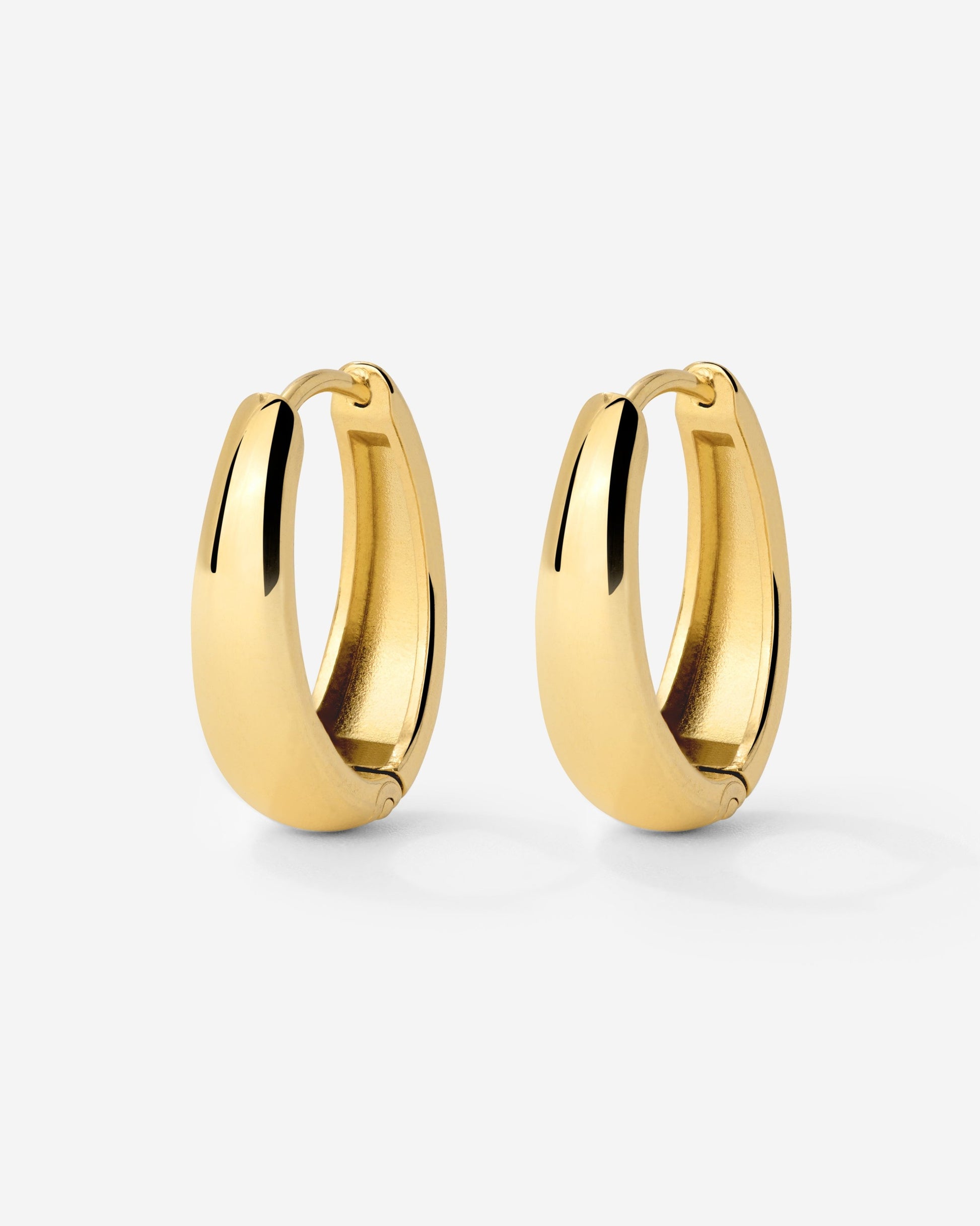 Seeker Hoops Small Gold