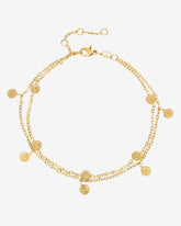 Swirl'n Double Bracelet Gold