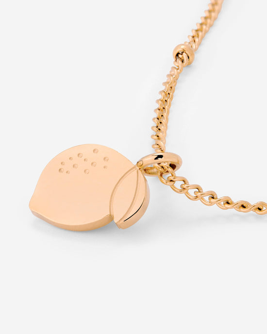 When Life gives you Lemons Necklace Roségold