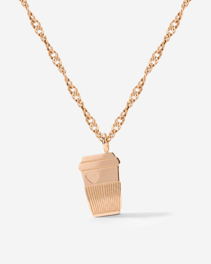 Petit Café Necklace Roségold