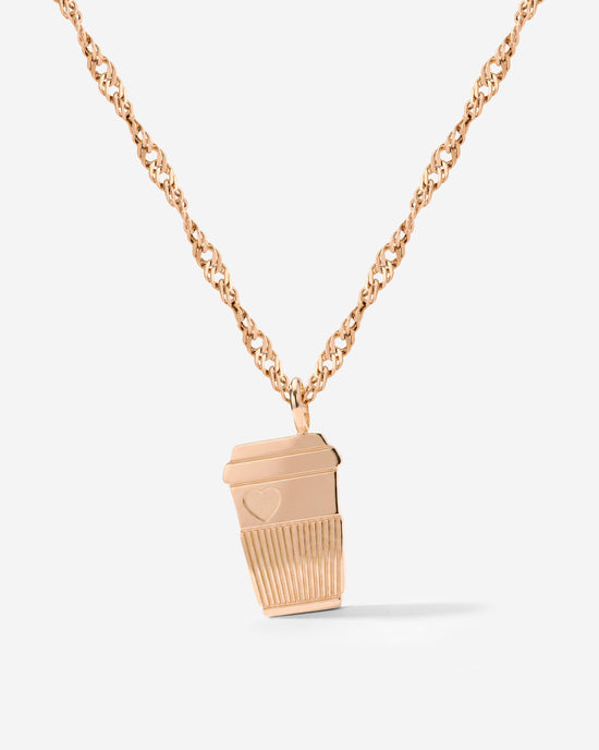Petit Café Necklace Roségold