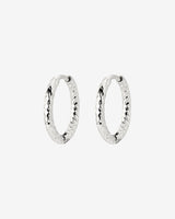 Prism Hoops Small Silber