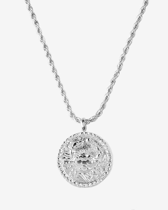Zodiac Sign Necklace Silber