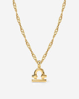Libra Bubble Necklace Gold