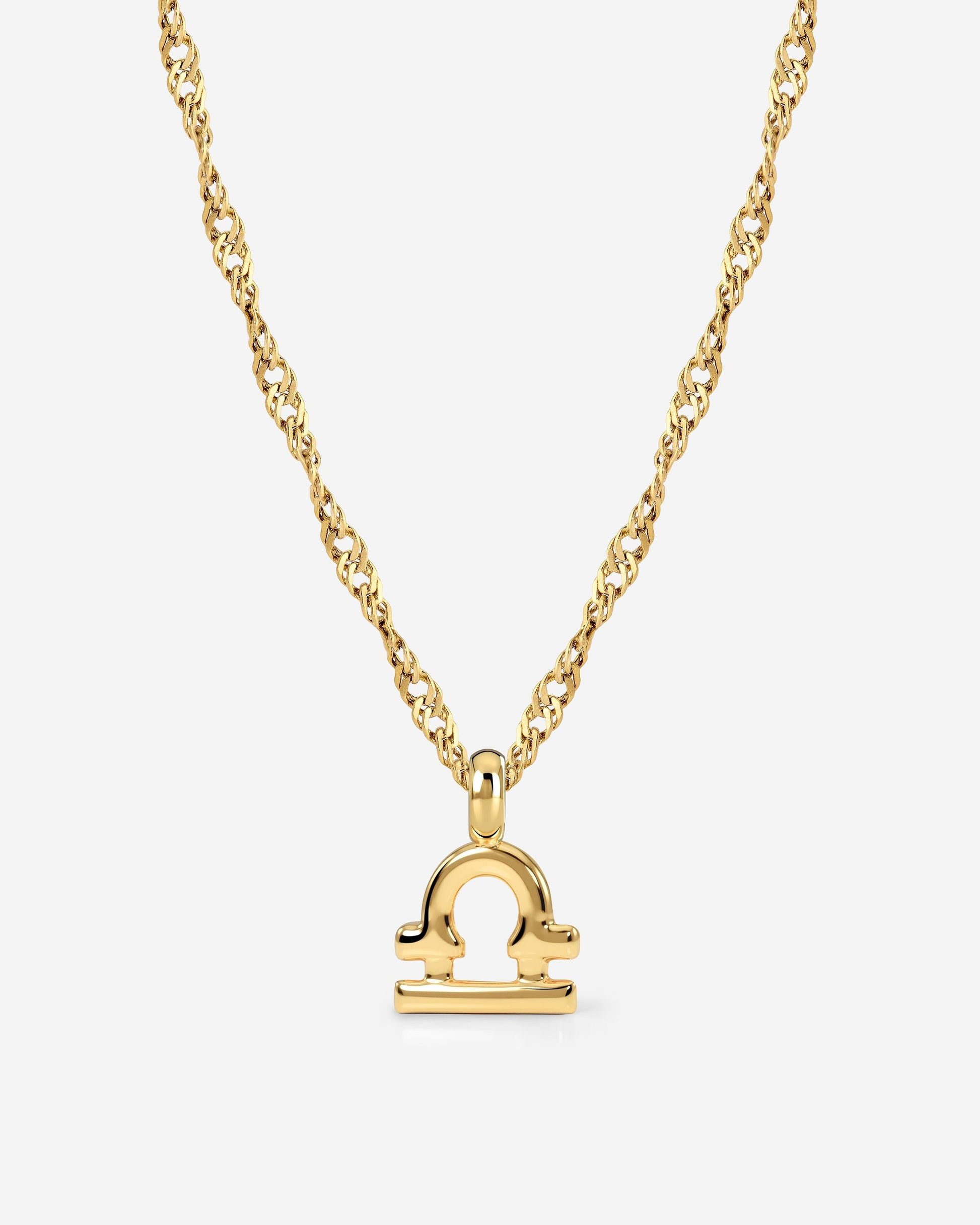 Libra Bubble Necklace Gold