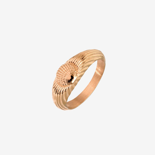 Sea Shell Ring Roségold