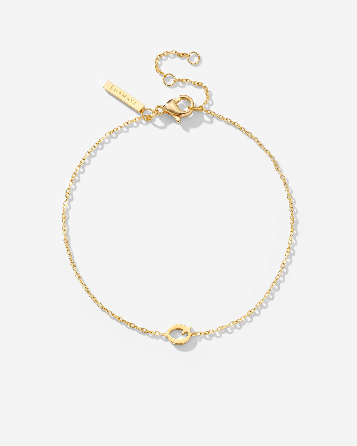 Tiny Letter Bracelet