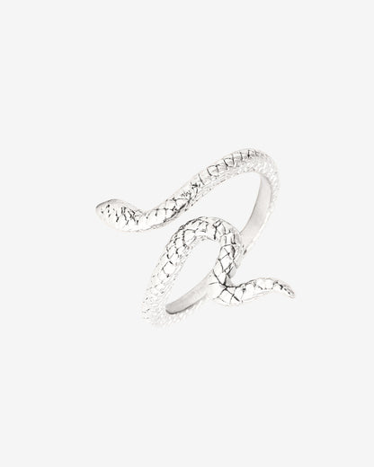 Lola Selflove Snake Ring Silber