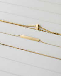 Round Box Chain Bracelet