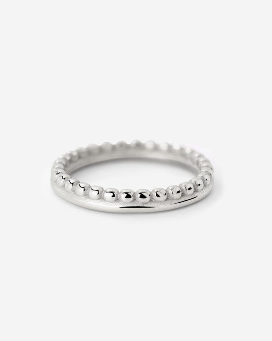Boho Dots Ring Silber