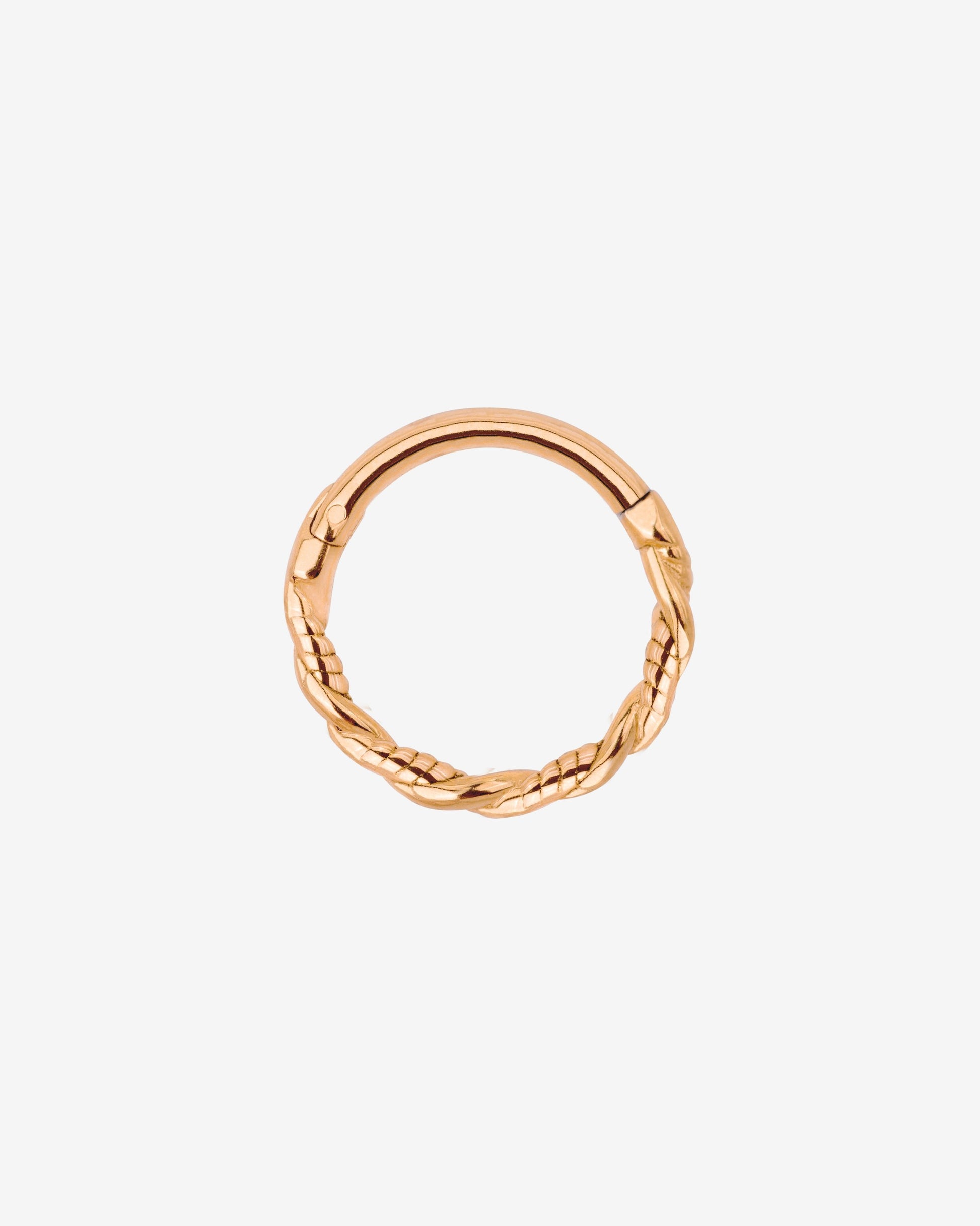 Curly Twist Piercing Roségold