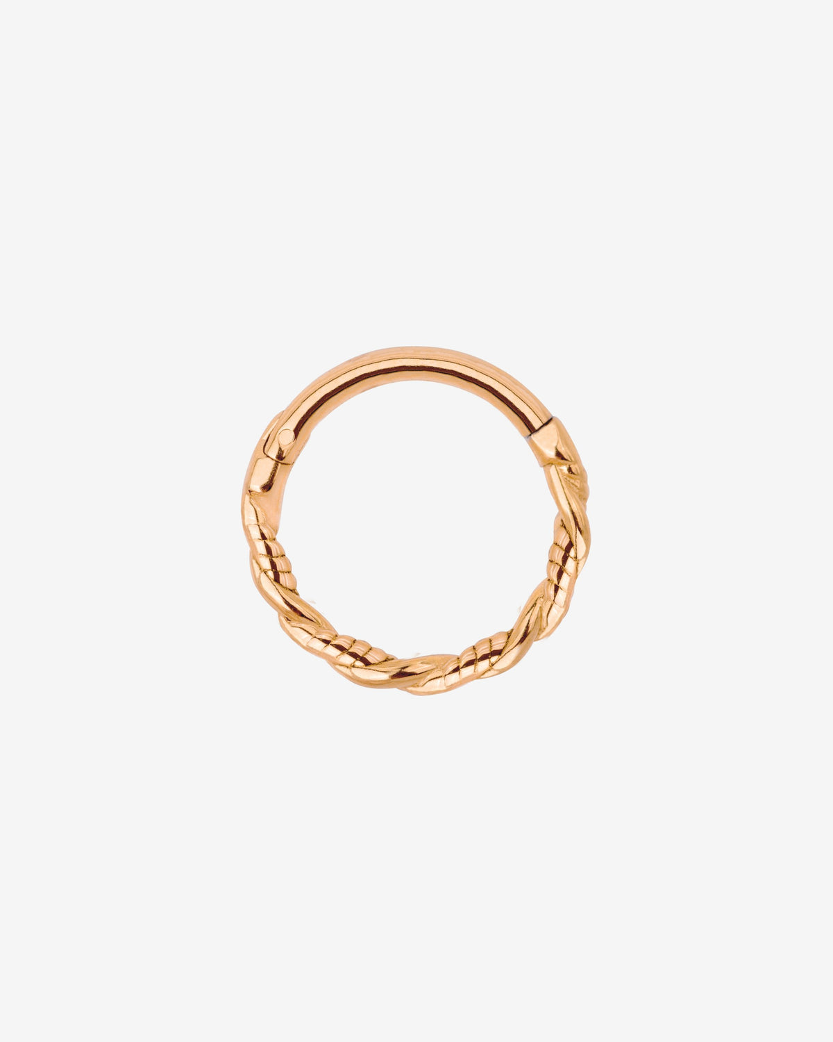 Curly Twist Piercing Roségold