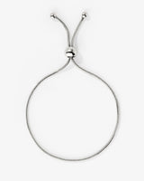 Simple Elegance Bracelet Silber