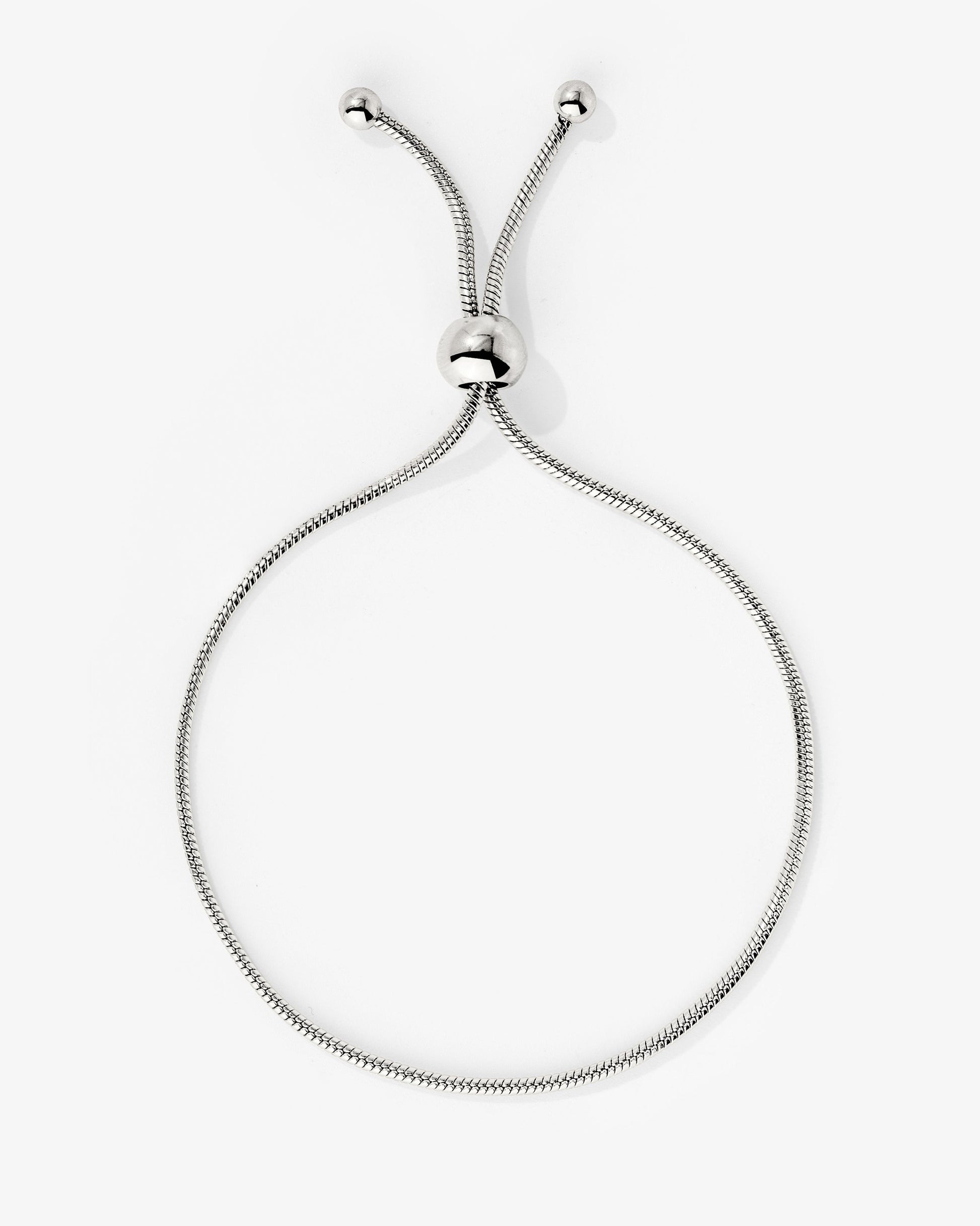 Simple Elegance Bracelet Silber