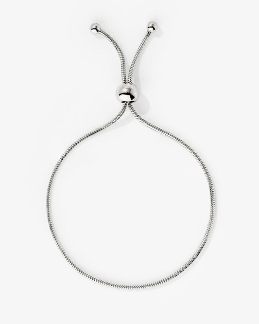 Simple Elegance Bracelet Silber