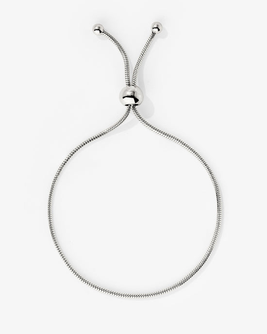 Simple Elegance Bracelet Silber