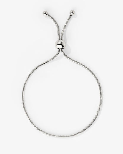 Simple Elegance Bracelet Silber