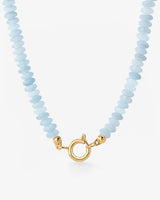 Seastone Charm Necklace Gold