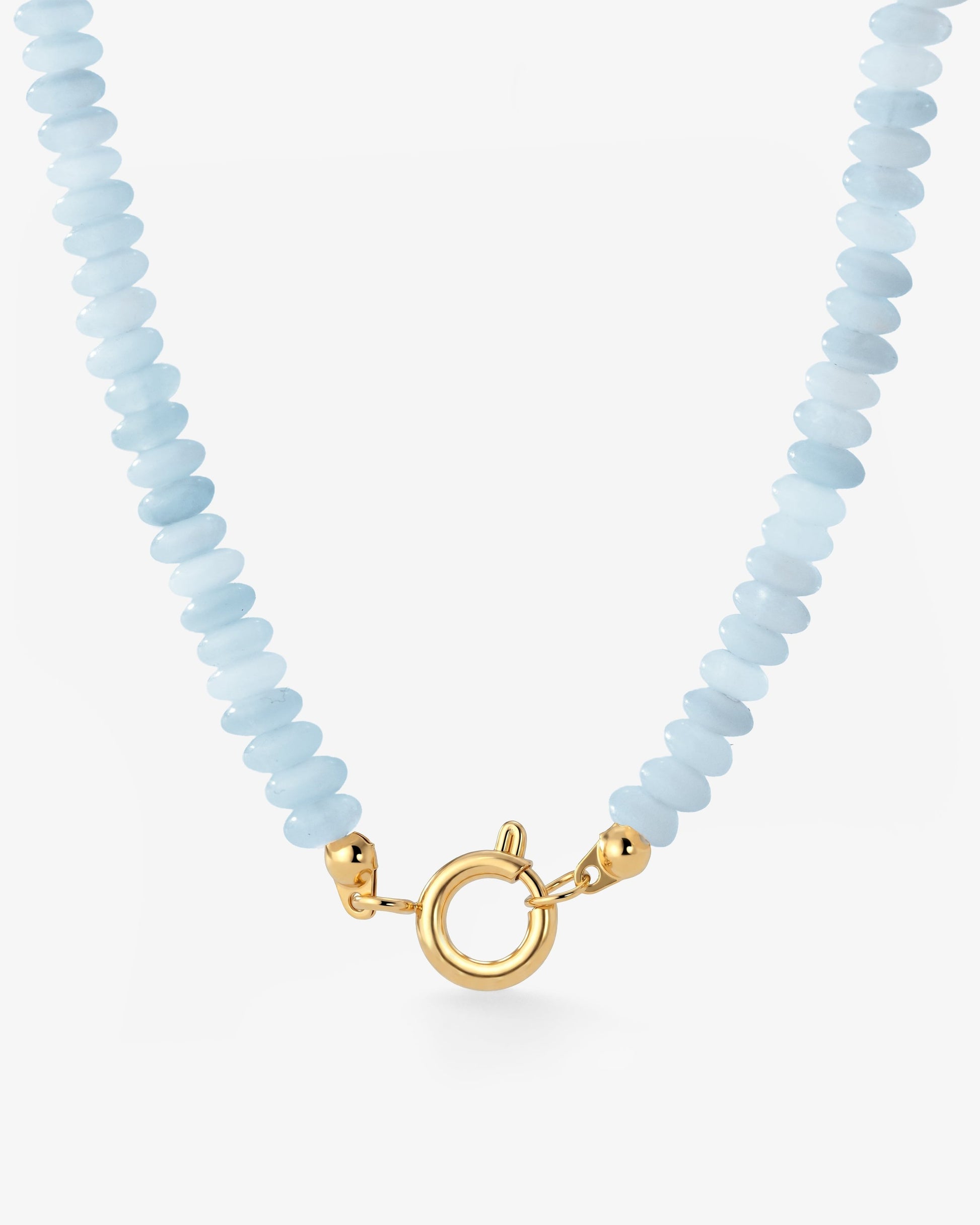 Seastone Charm Necklace Gold