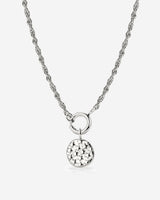 Starry Skies Rope Chain Necklace Set Silber