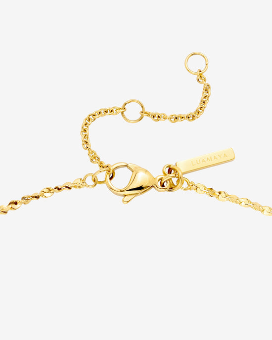 Tinsel Chain Necklace Gold