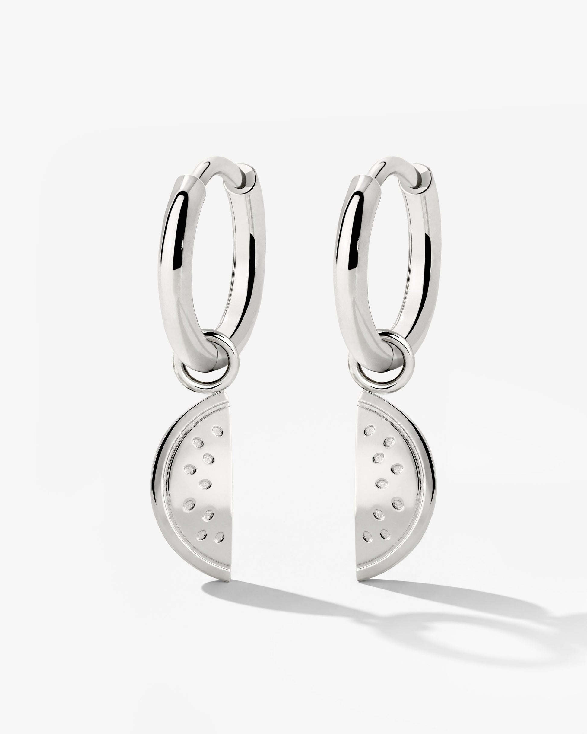 Melony Hoop Set Small Silber