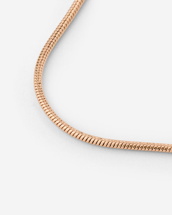 Slim Round Snake Necklace