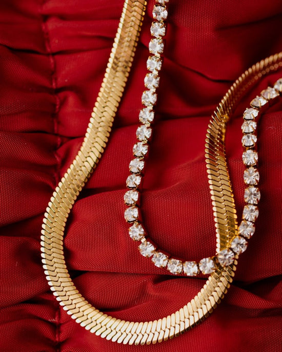 Glitz 'n' Glam Necklace Silber