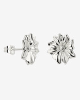 Pure Petal Studs Silber