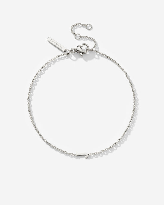 Tiny Letter Bracelet