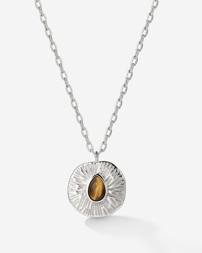 Terra Necklace Silber