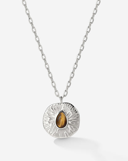 Terra Necklace Silber