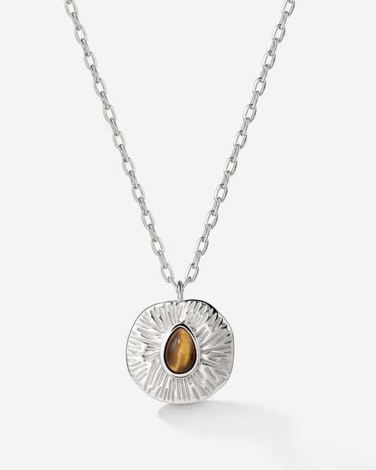 Terra Necklace Silber