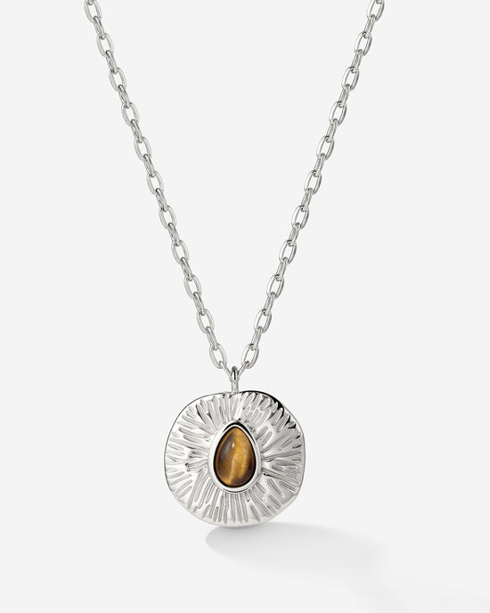 Terra Necklace Silber