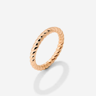 Endless Twist Ring Roségold