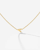 Tiny Letter Necklace
