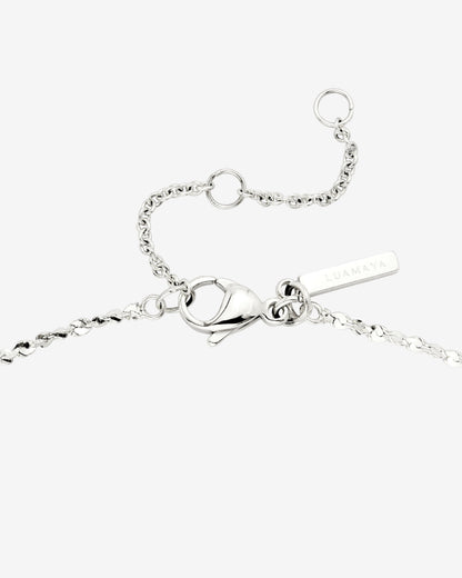 Tinsel Chain Necklace Silber
