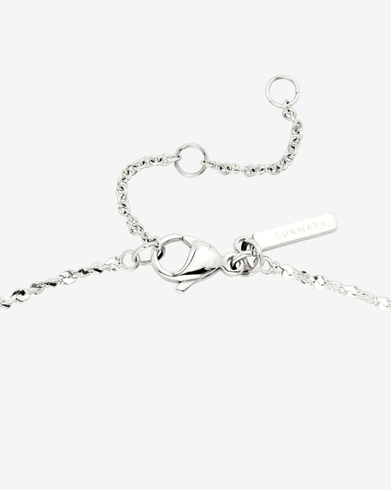 Tinsel Chain Necklace Silber