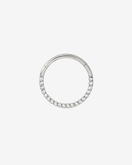 Radiant Click Piercing Silber