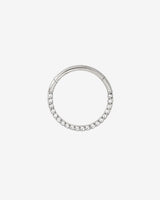 Radiant Click Piercing Silber