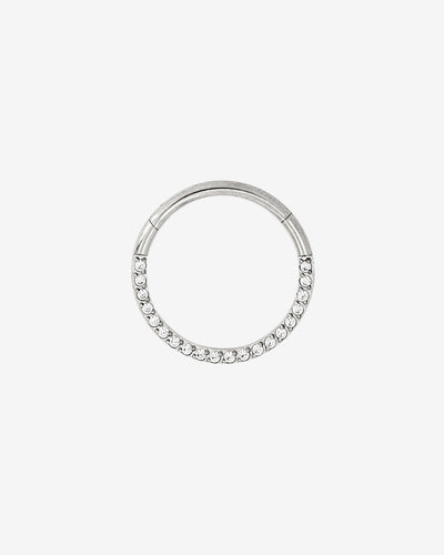Radiant Click Piercing Silber