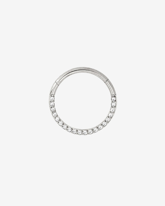 Radiant Click Piercing Silber