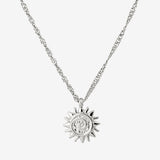 Free Sunny Swirl Necklace Silber