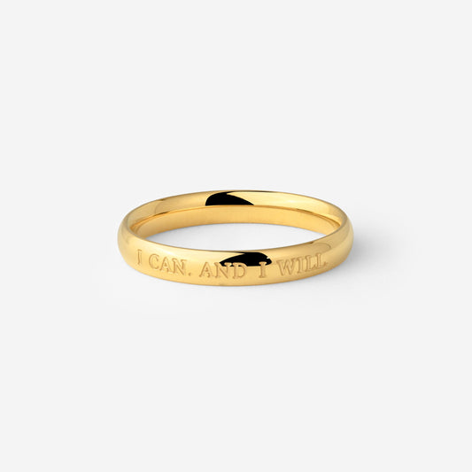 I can. And I will Ring Gold