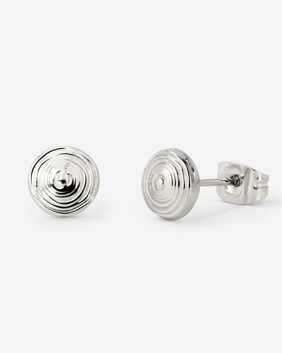 Ocean's Echo Studs Silber