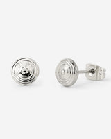 Ocean's Echo Studs Silver